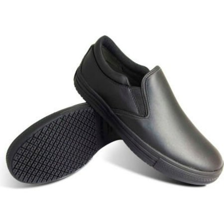 LFC, LLC Genuine Grip® Men's Retro Slip-on Shoes, Size 7W, Black 2060-7W